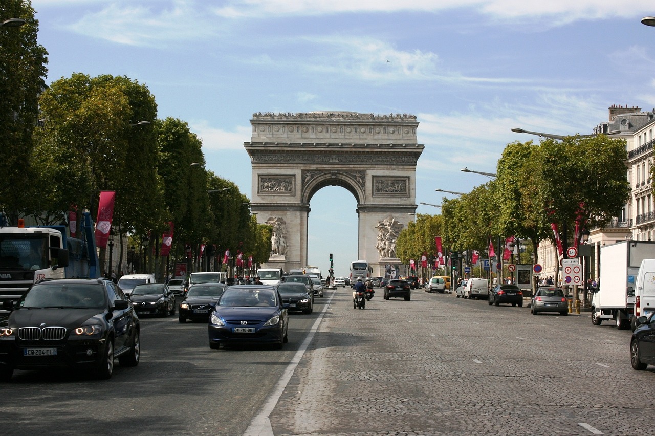 Champs-Élysées paris france