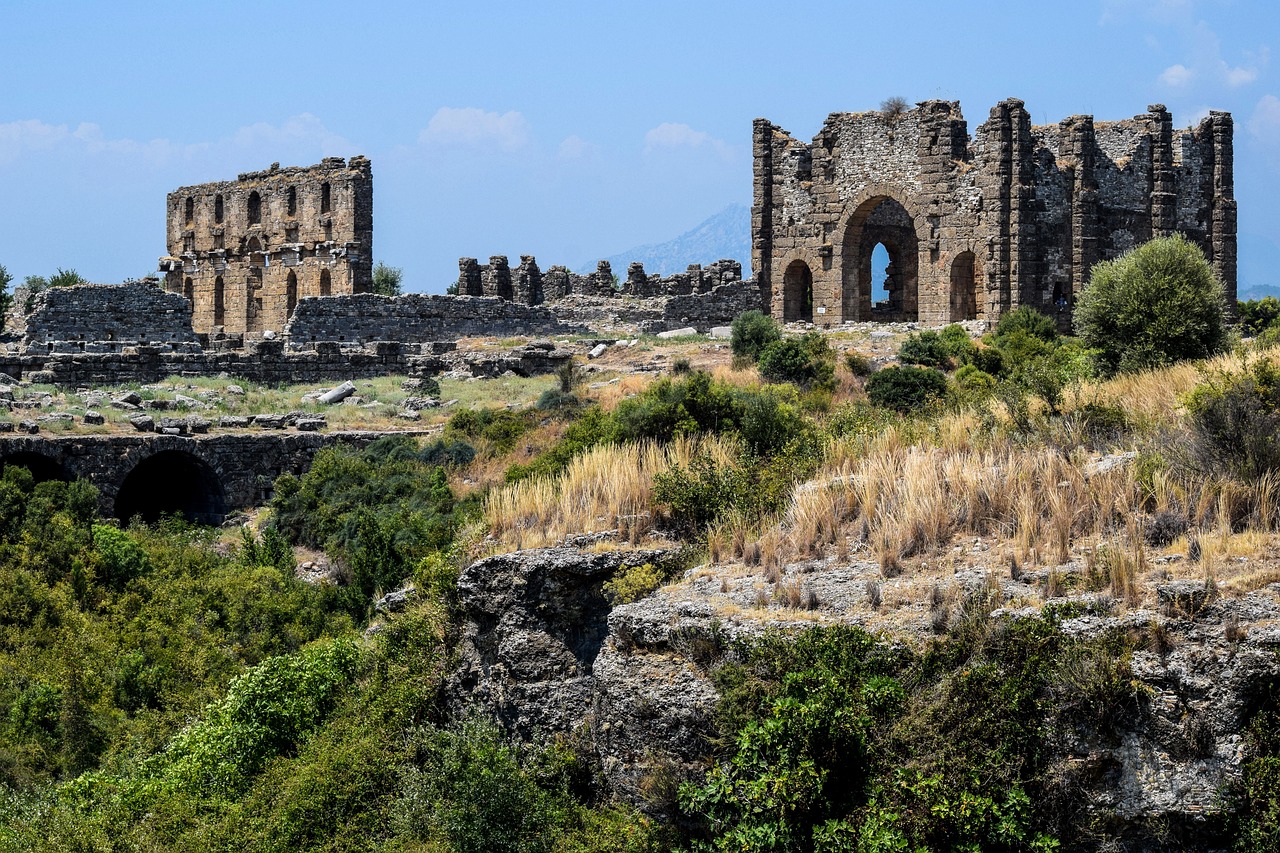 Aspendos  Antalya best-preserved Roman theaters
