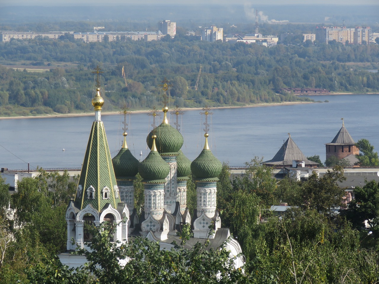 The Volga River, Europe