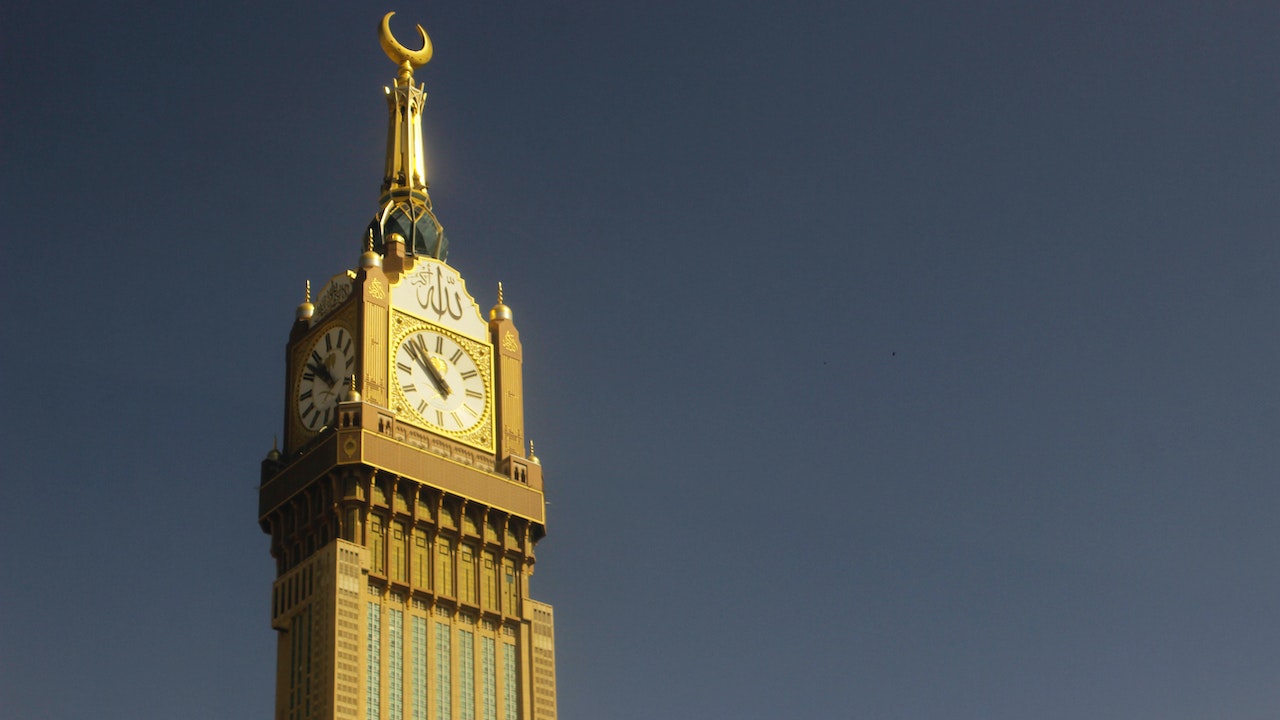 Abraj Al-Bait Clock Tower, Mecca, Saudi Arabia: