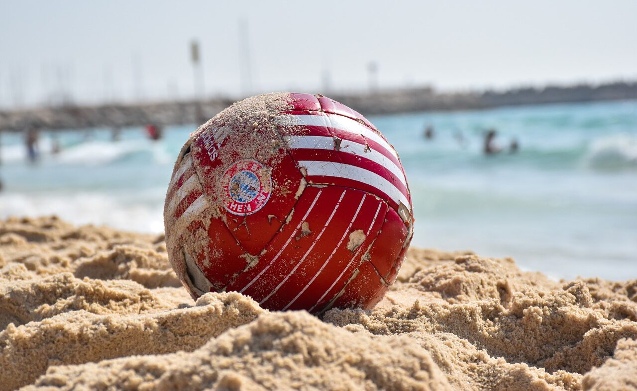 beach football