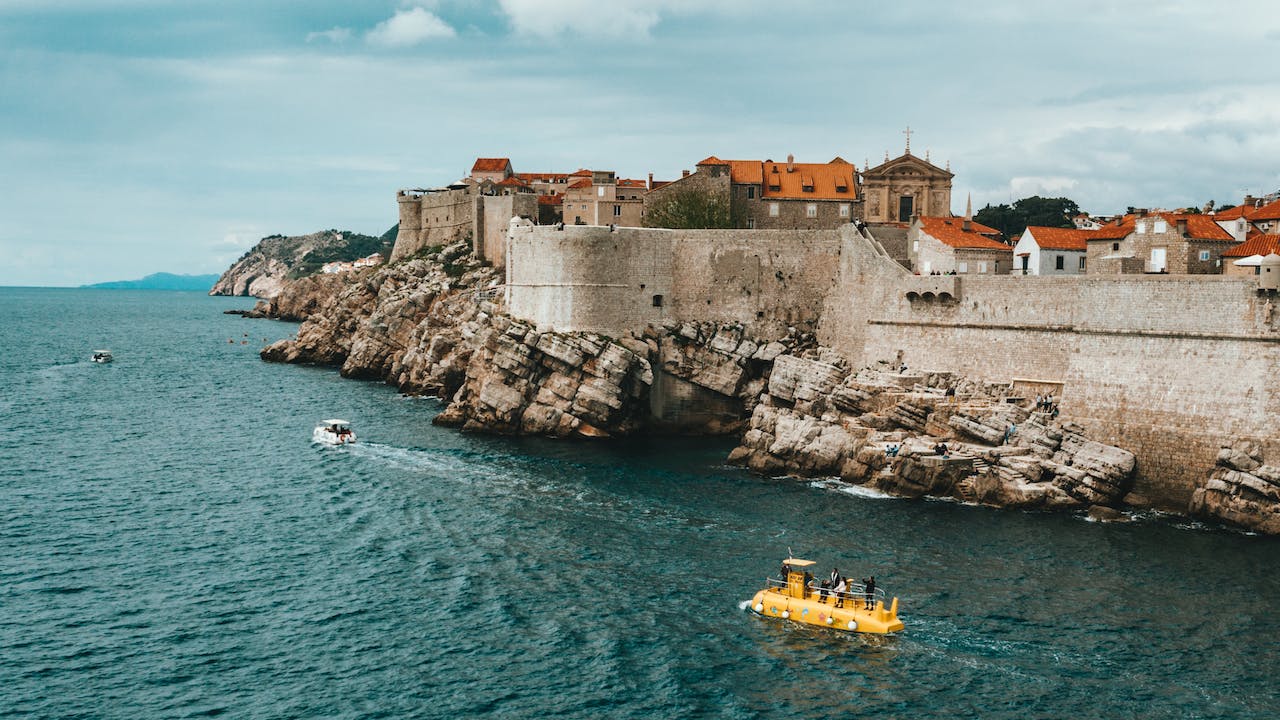 Dubrovnik old town walls